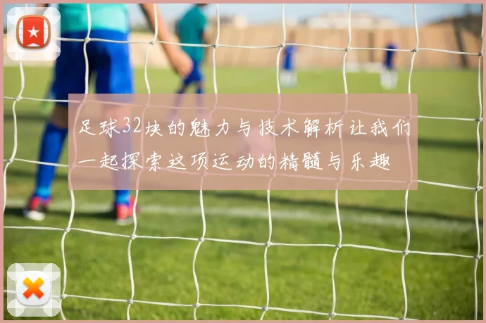 足球32块的魅力与技术解析让我们一起探索这项运动的精髓与乐趣